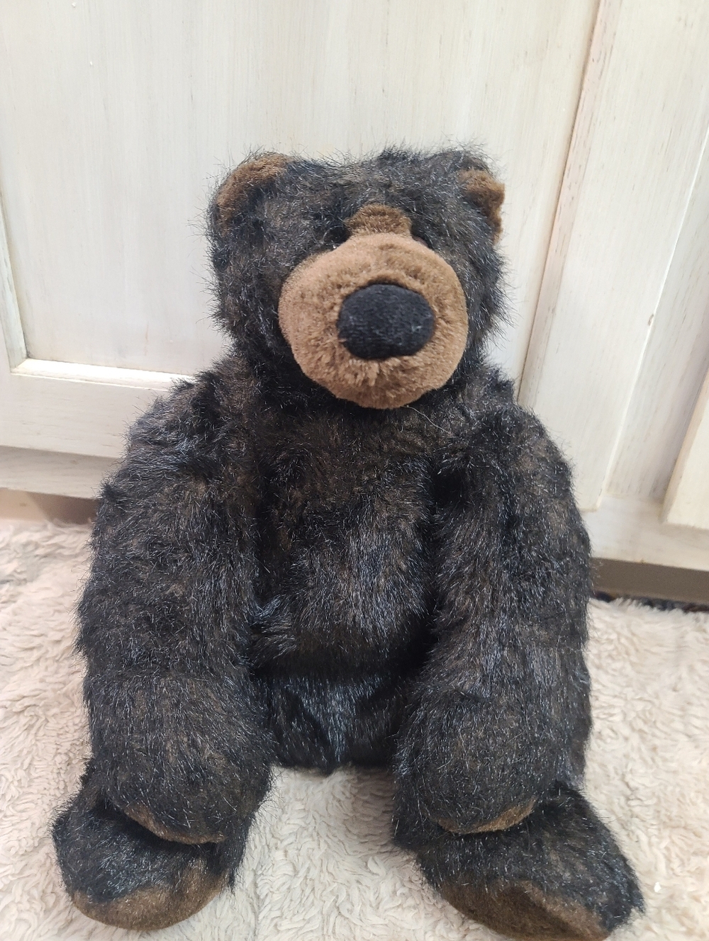 Rare Build A Bear Plush Dark Brown Grzzly Teddy Bear 1997